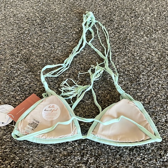 PQ Isla Triangle bikini top size S and M NWT in Mint - Picture 2 of 5